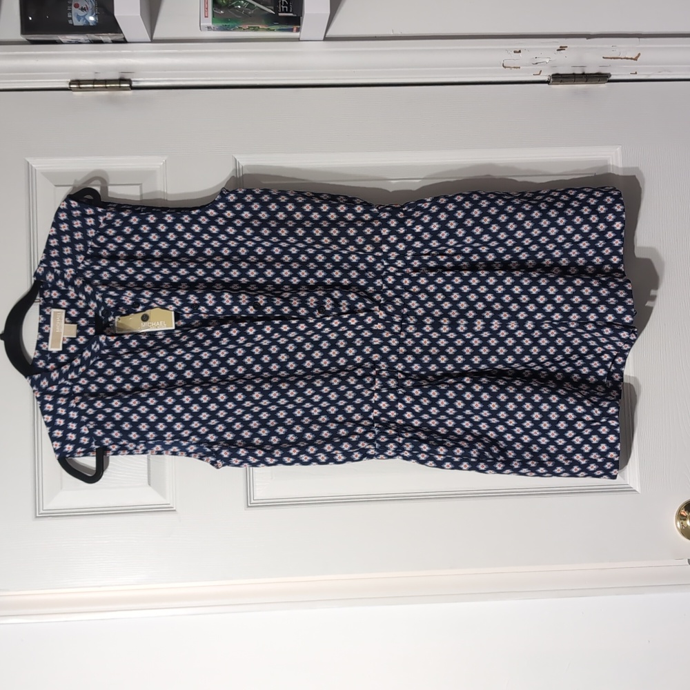 Michael Kors Blue Romper ~ Large